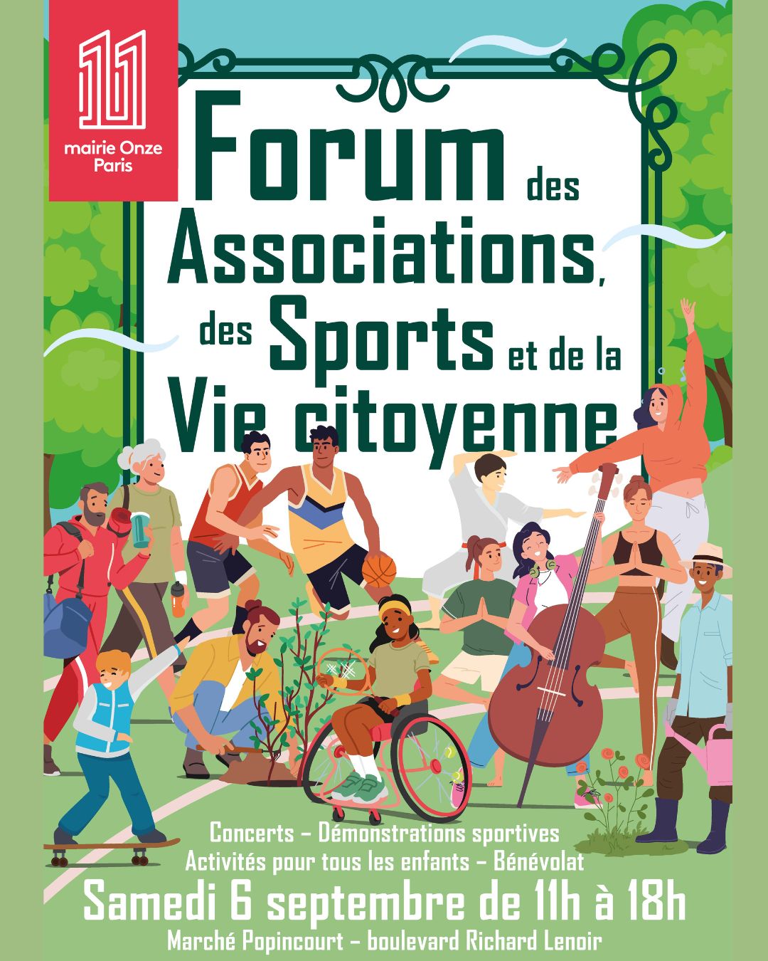 Visuel instagram forum des associations 2025